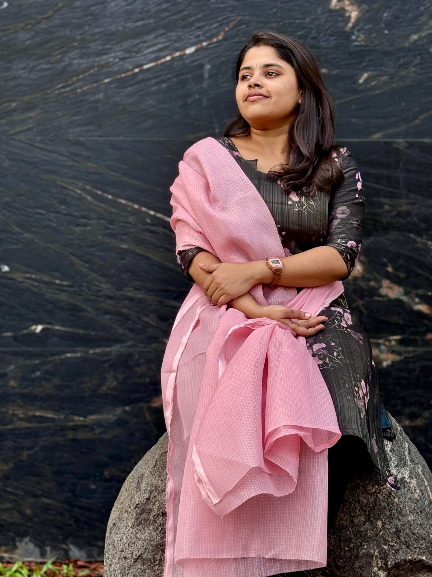 Cherry blossoms Kurti set