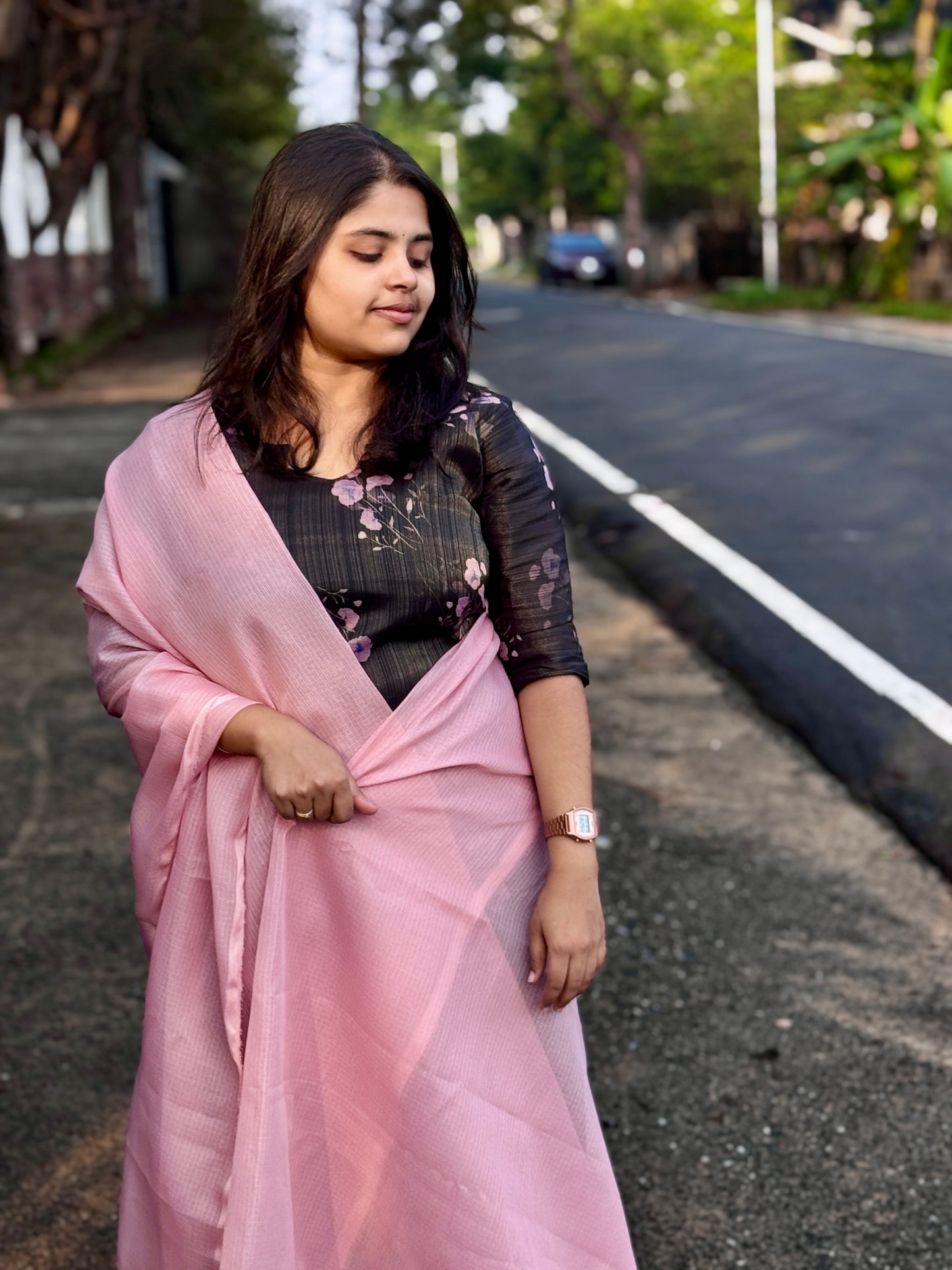 Cherry blossoms Kurti set