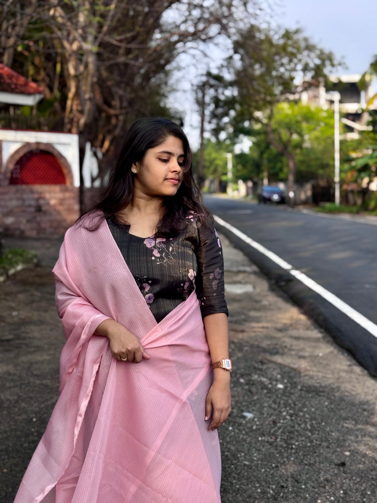 Cherry blossoms Kurti set